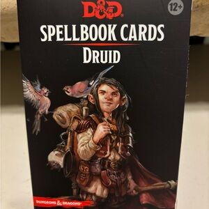 D&D Spellbook Cards - Druid. 131 cards